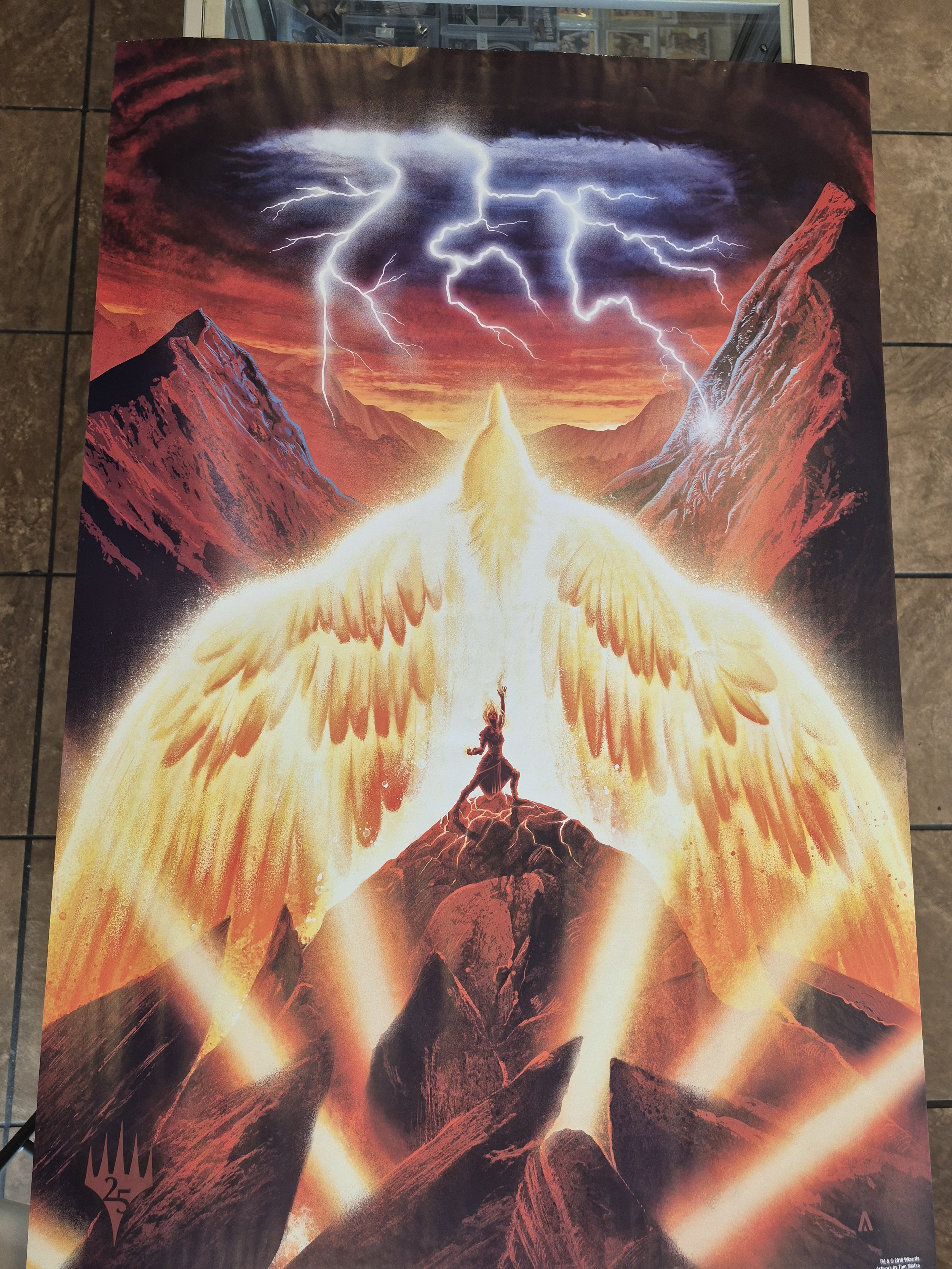 MtG Red Chandra Magic the Gathering Poster