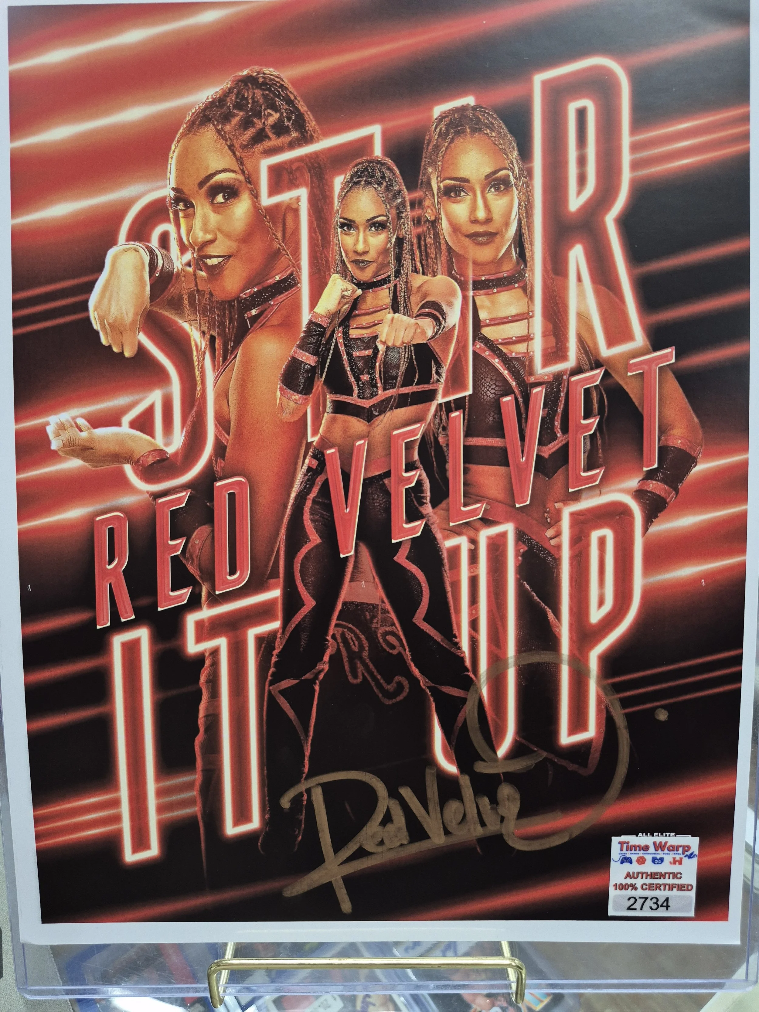 Red Velvet Autographed 8.5x11 Photo Print