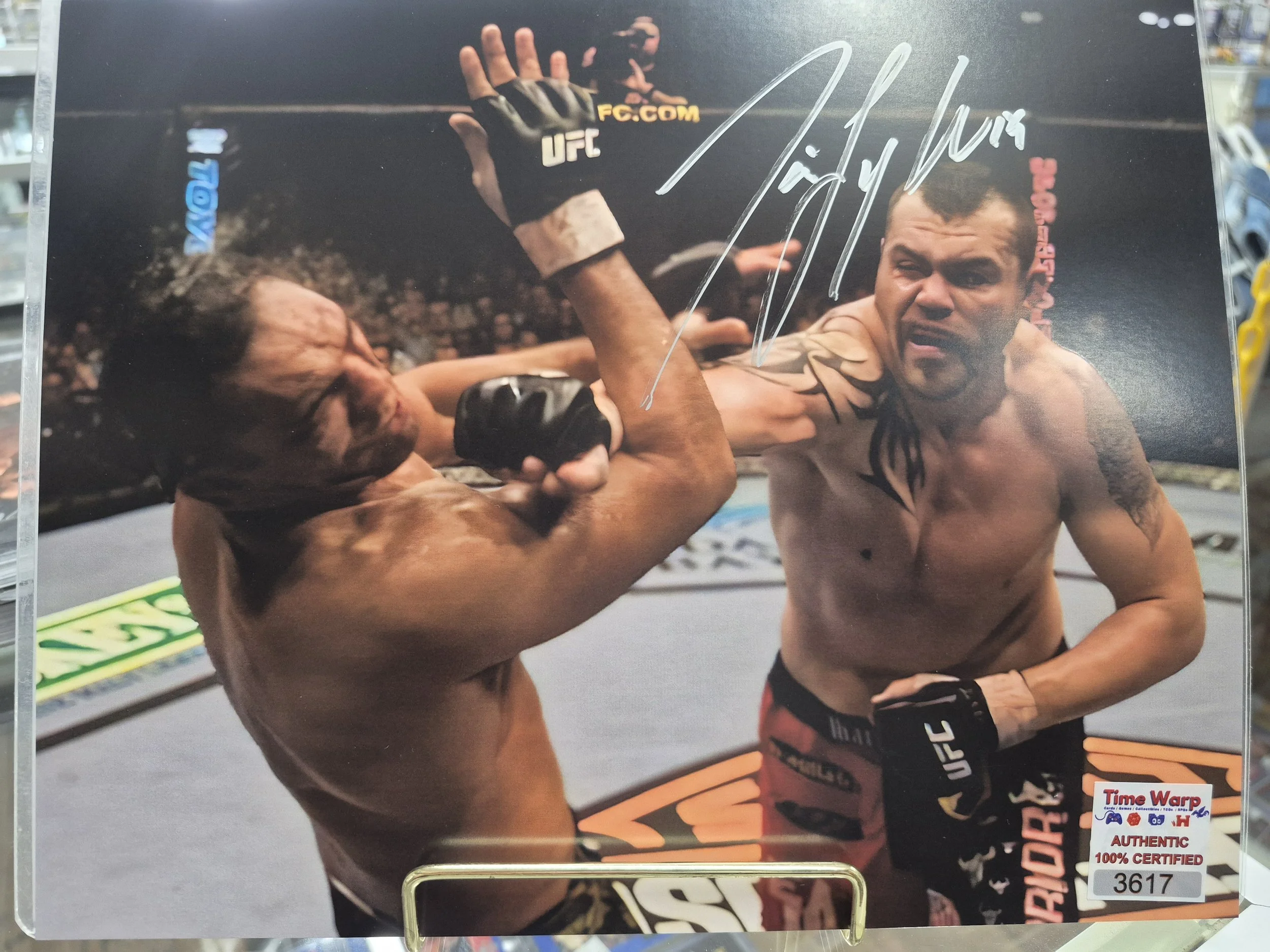 Tim Sylvia Autographed 8x10 Photo Print