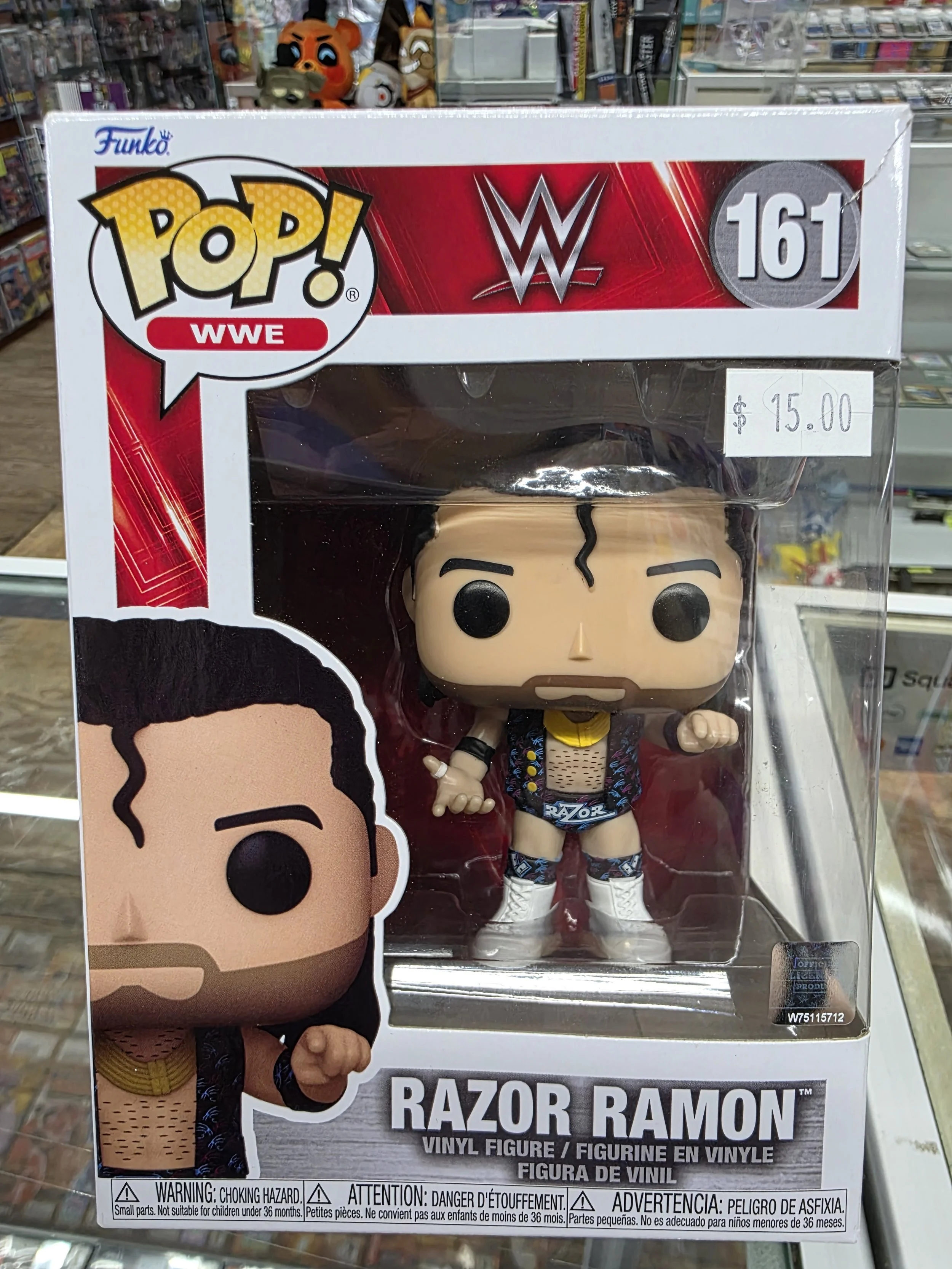 Razor Ramon #161 D1 Funko Pop WWE