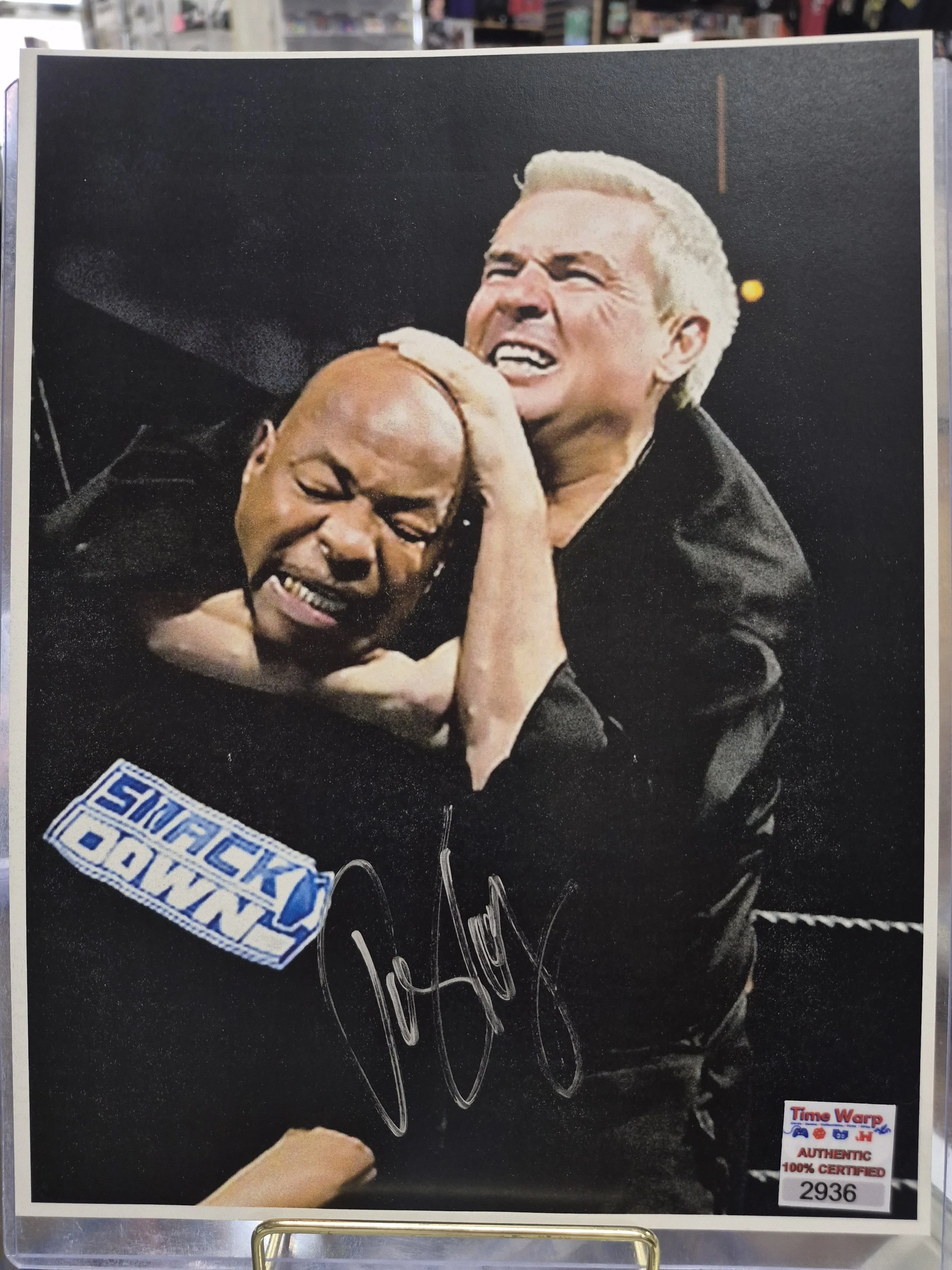 Teddy Long Autographed 8.5x11 Photo Print