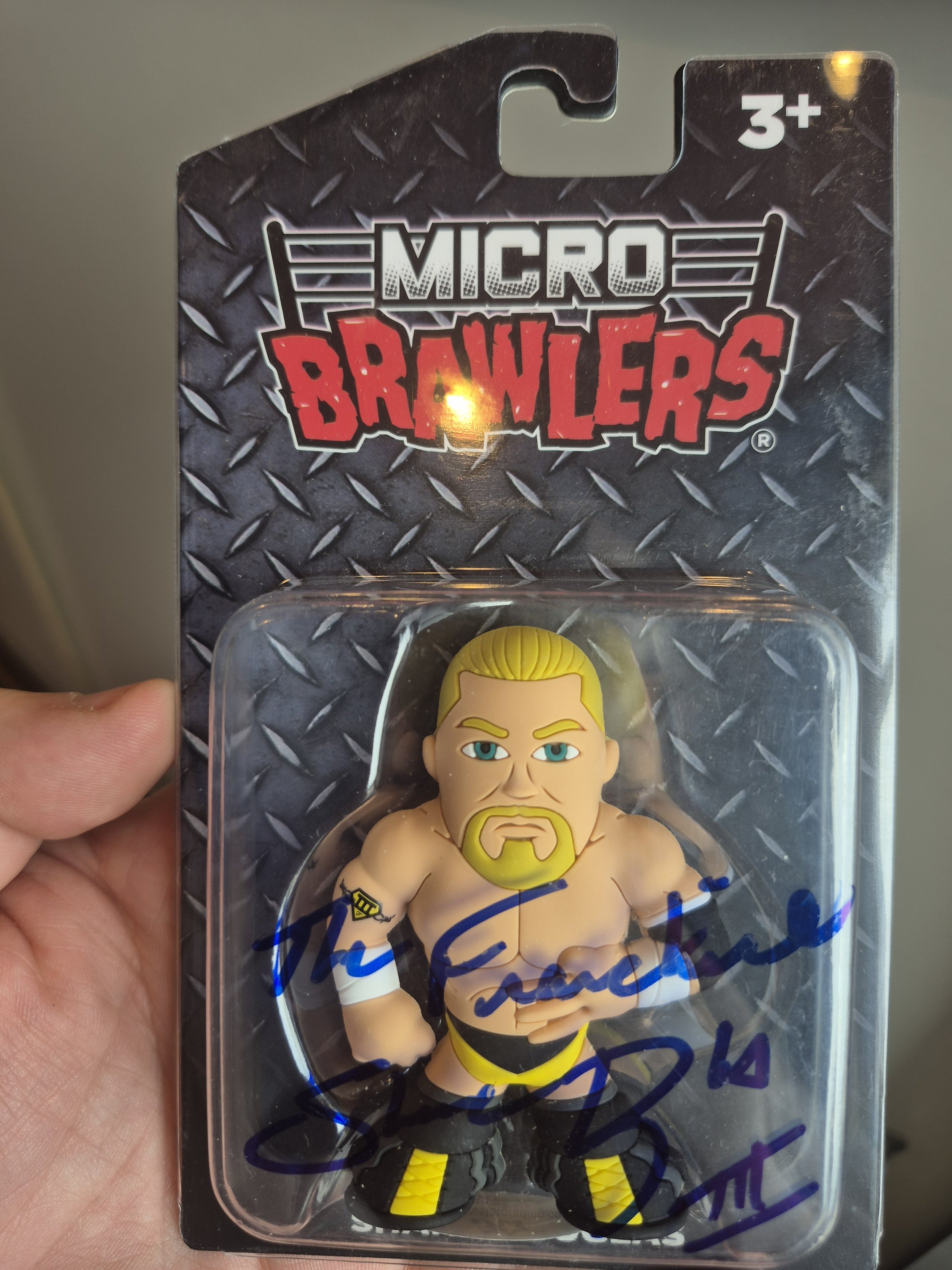 Shane Douglas Autographed Micro Brawler
