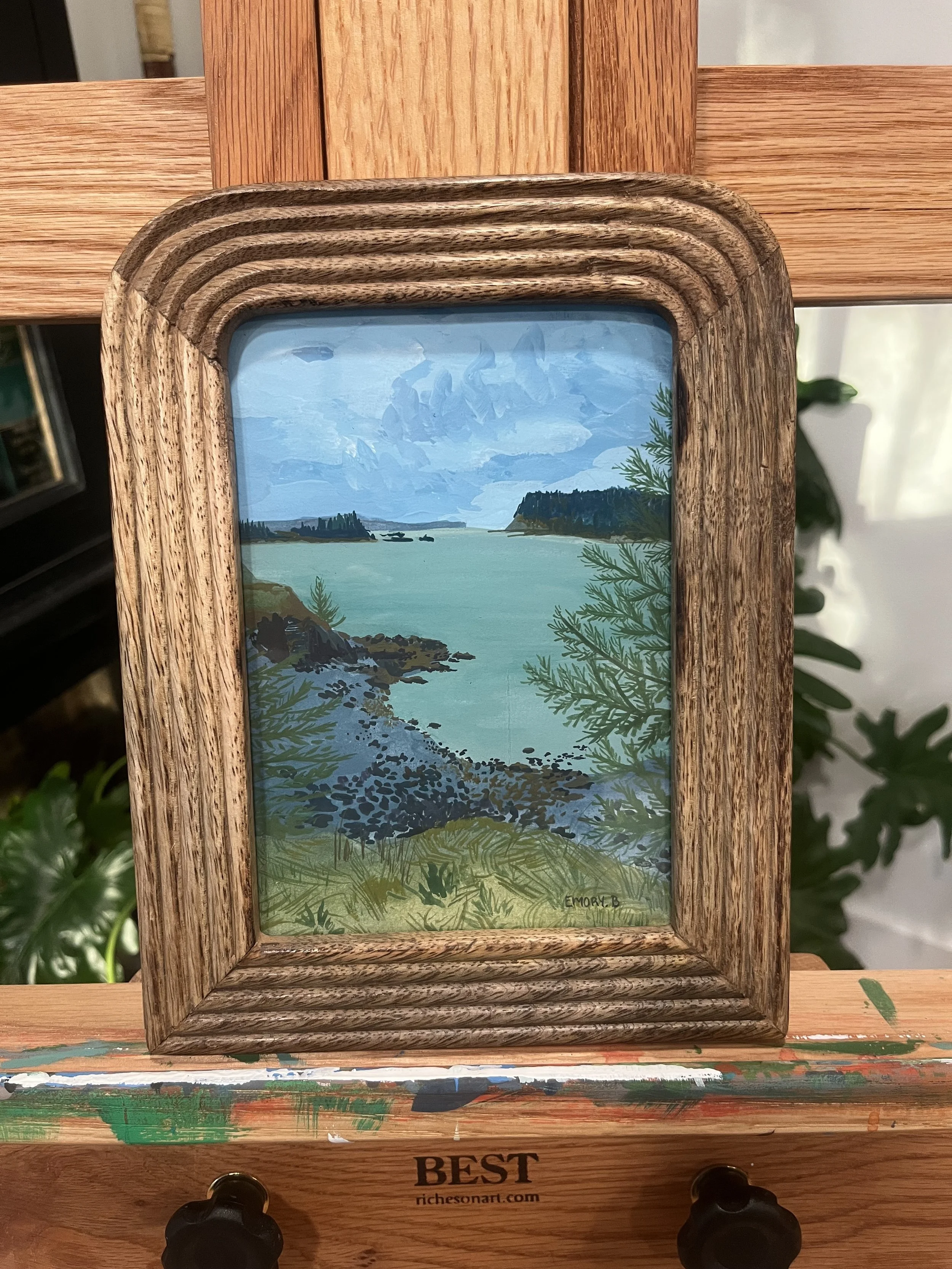 "Low Tide" Framed Original