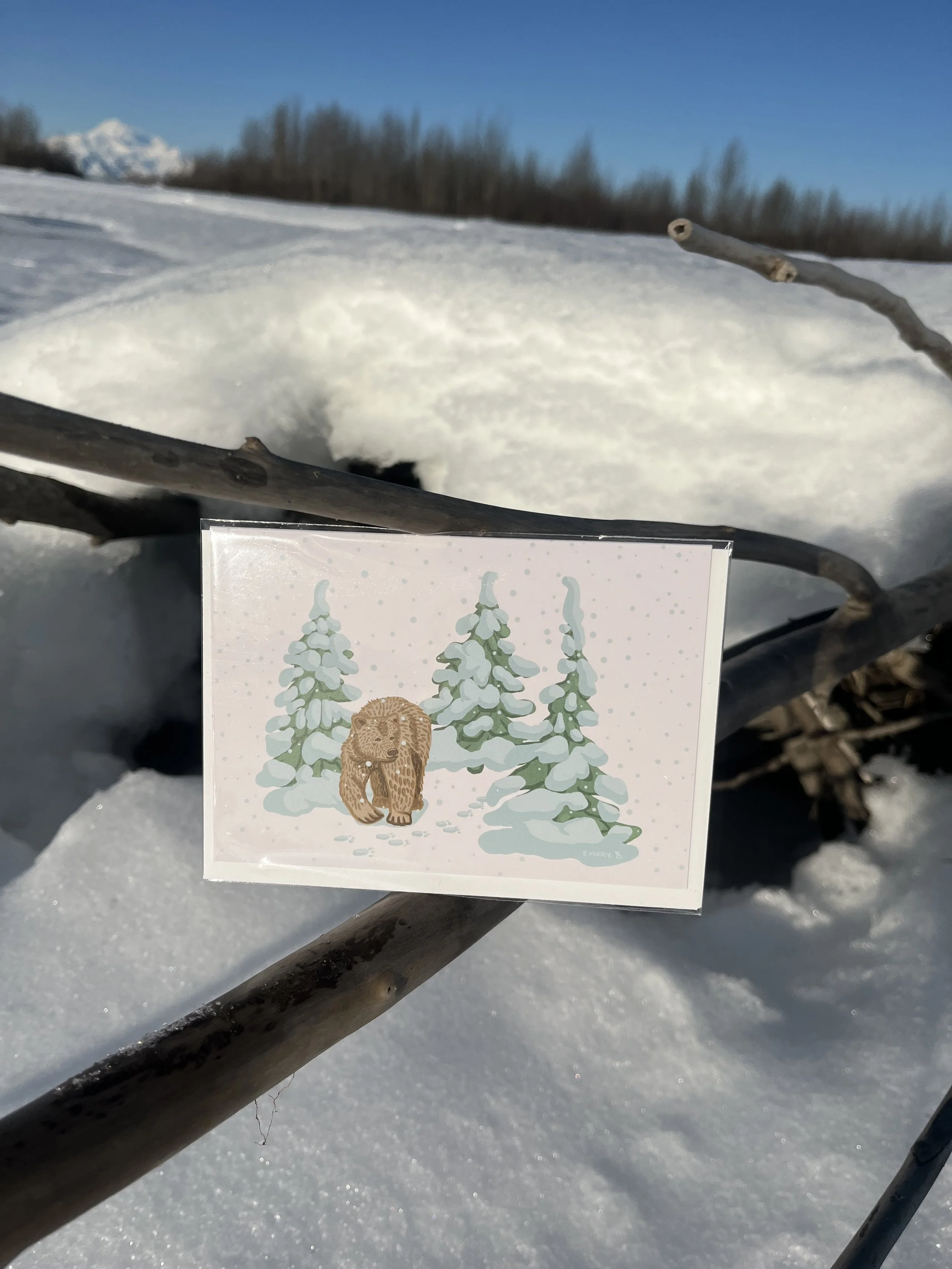 Wonderland Bear Greeting Card