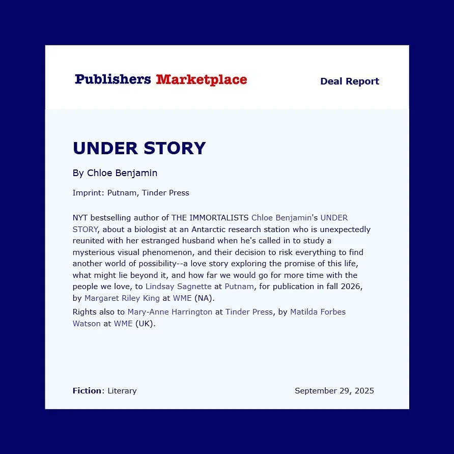 I&rsquo;m elated to introduce you to Book 3, which has kept me company, challenged me, comforted me, and changed me over the past 5+ years. It&rsquo;s called UNDER STORY, and it will be published on September 15, 2026. 

2026 will be eight years sinc