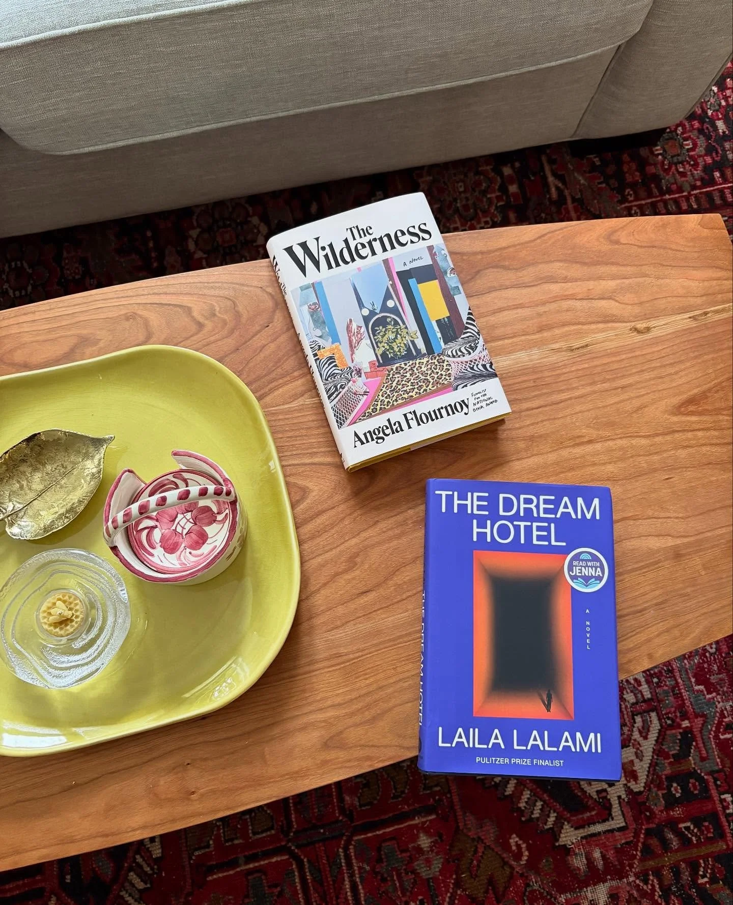 Current reads. 📚
.
I just finished @angelaflournoy&rsquo;s incredible #TheWilderness, a kaleidoscopic novel that spans decades of interpersonal and national history: it follows five Black female friends from 2008 to 2027. Fluornoy braids their stori