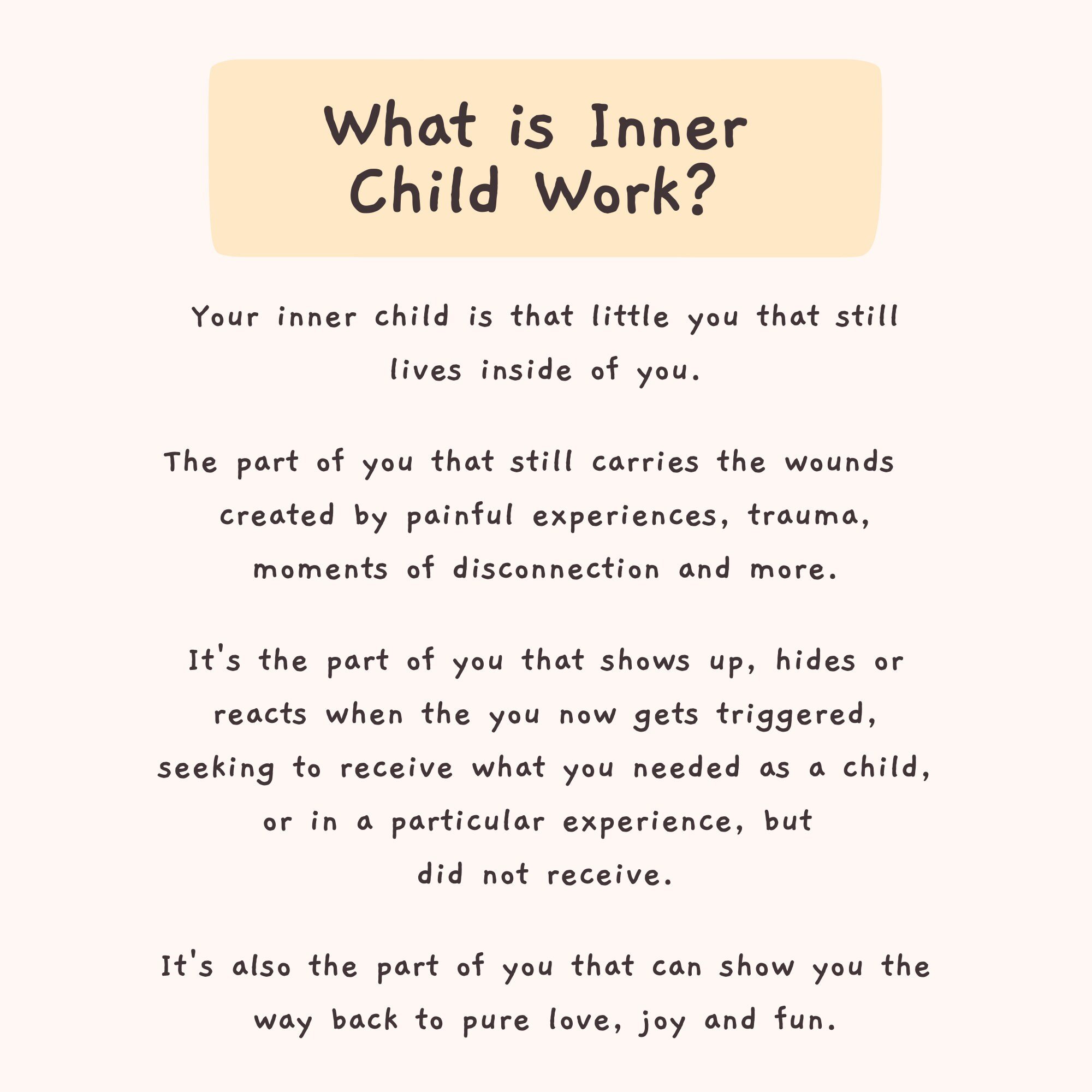 inner child journal