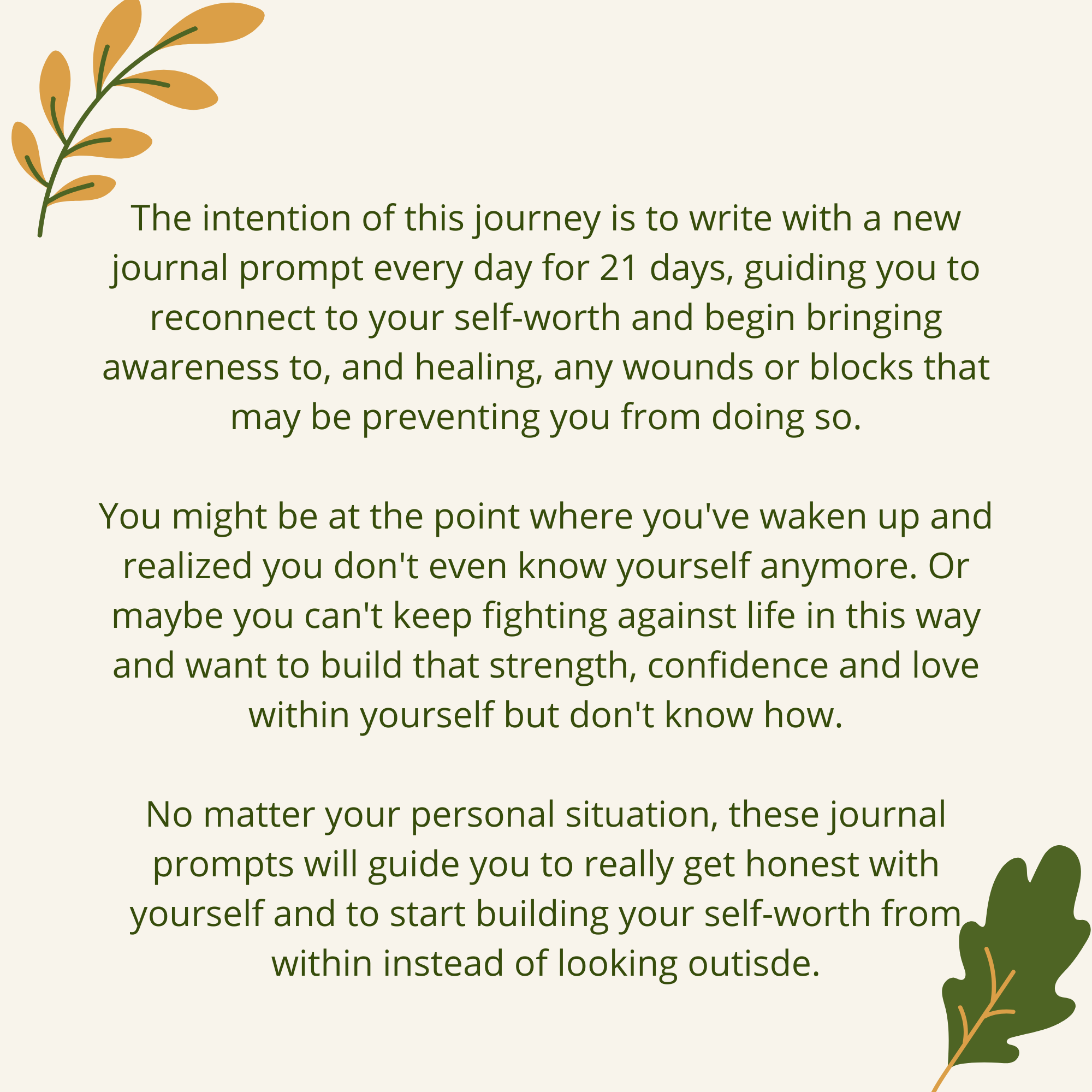 inner healing journal
