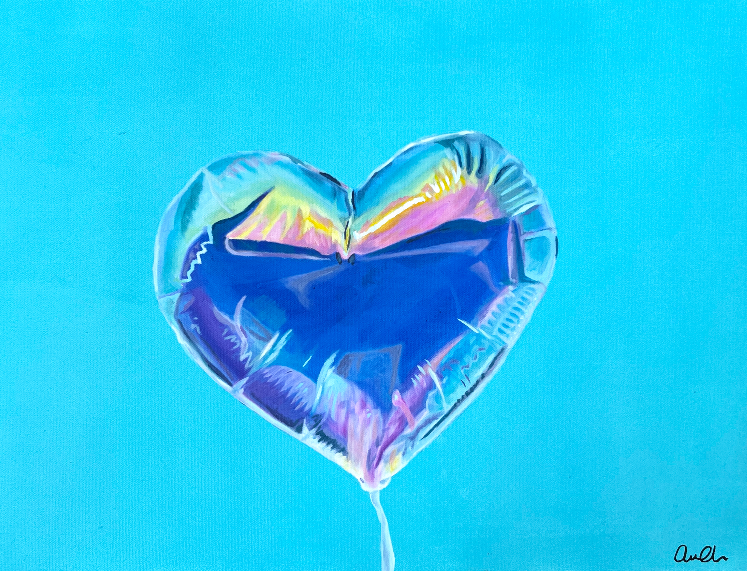 Balloon #2, Oil on canvas
