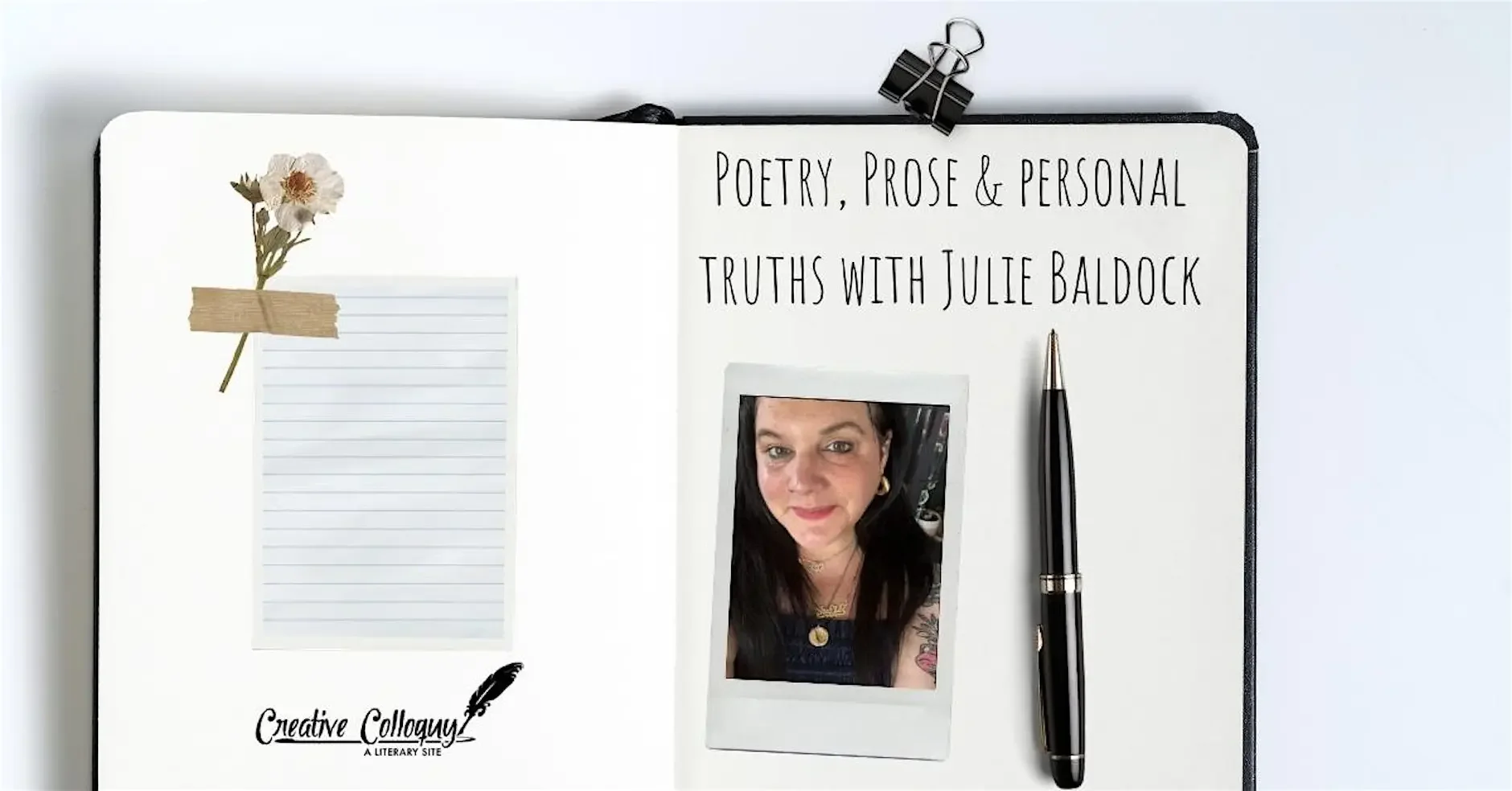 Poetry, Prose &amp; Personal Truths with Julie Baldock