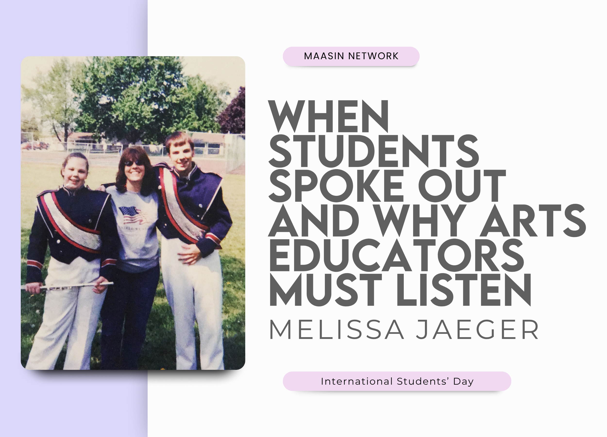 When Students Spoke Out and Why Arts Educators Must Listen