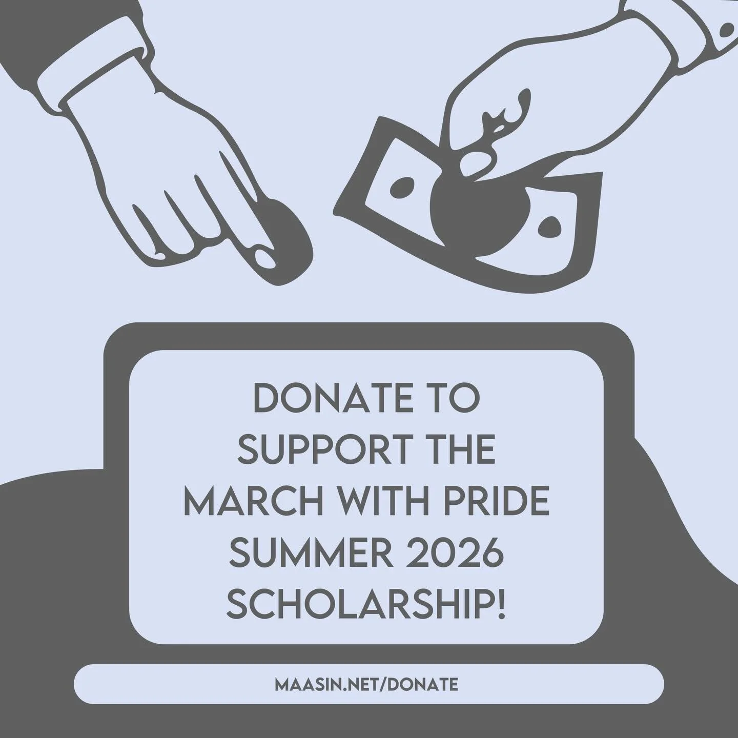 Do you want to support the next generation of LGBTQ+ performers? Head to MAASIN&rsquo;s website and donate the fund the March with Pride 2026 scholarship today!
