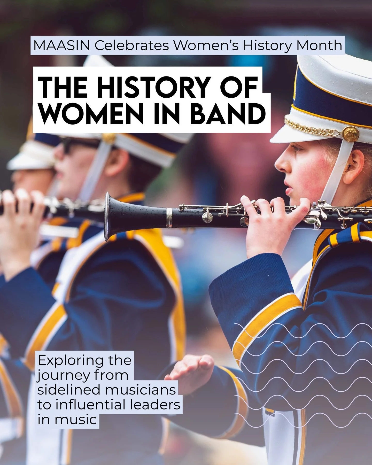 In honor of Women&rsquo;s History Month, we&rsquo;re taking a closer look at the history of women in Band and the marching arts.

For much of American history, instrumental music spaces were not designed with women in mind. Certain instruments were l