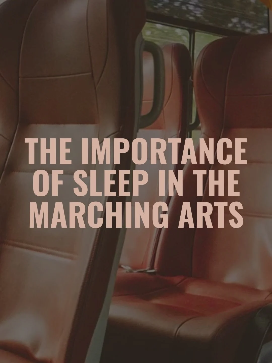 Sleep is vital for our health and performance! There is so much importance in getting quality, long sleep, but in the marching arts, it is often neglected. 
Read the full article via the link in our bio. #WorldSleepDay #MarchingArts #MarchingArtsHeal