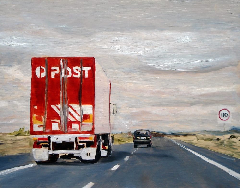 Title: "I’m scared of loosing the intimacy we’ve sometimes experienced."
Medium: Oil on plywood
Size: 35 x 45cm
SOLD