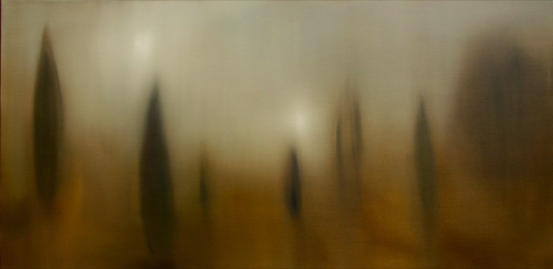 Title: "Another 200 - 300 mm of rain is forecast over Christmas. Yikes. Our ground is already saturated."
Medium: Oil on linen.
Size: 76 x 152 cm
$3500 (plus GST for Australian residents)