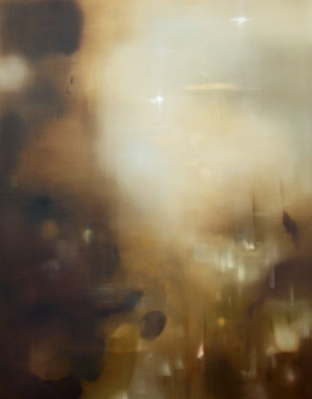 Title: "I leant over the fence, as you should in situations like that, and exchanged pleasantries."
Medium: Oil on linen.
Size: 152 x 122 cm
SOLD