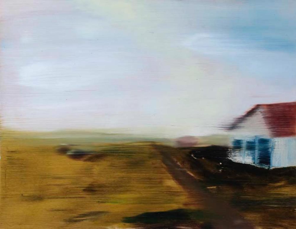 Title: "Soon we will pack up and press on."
Medium: Oil on plywood
Size: 37 x 47cm
SOLD