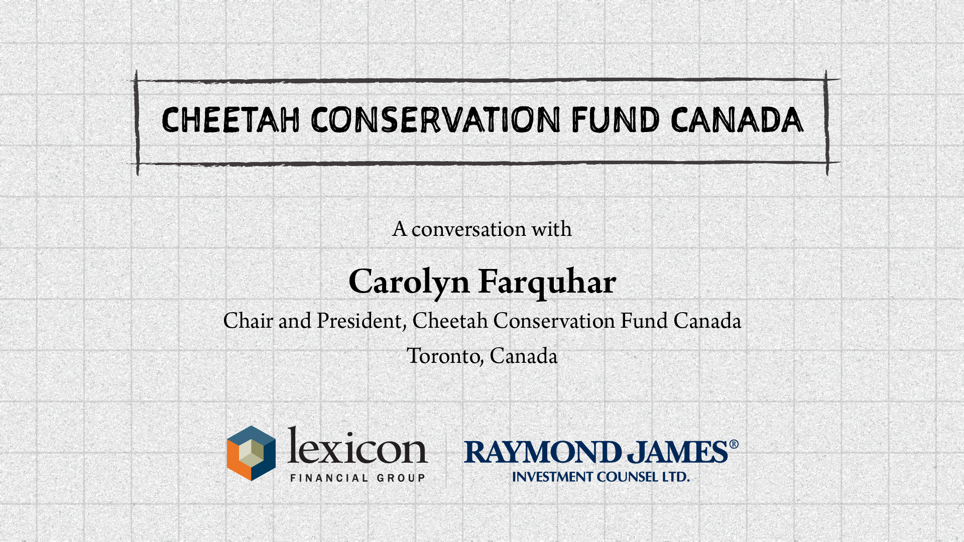 Cheetah Conservation Fund Canada