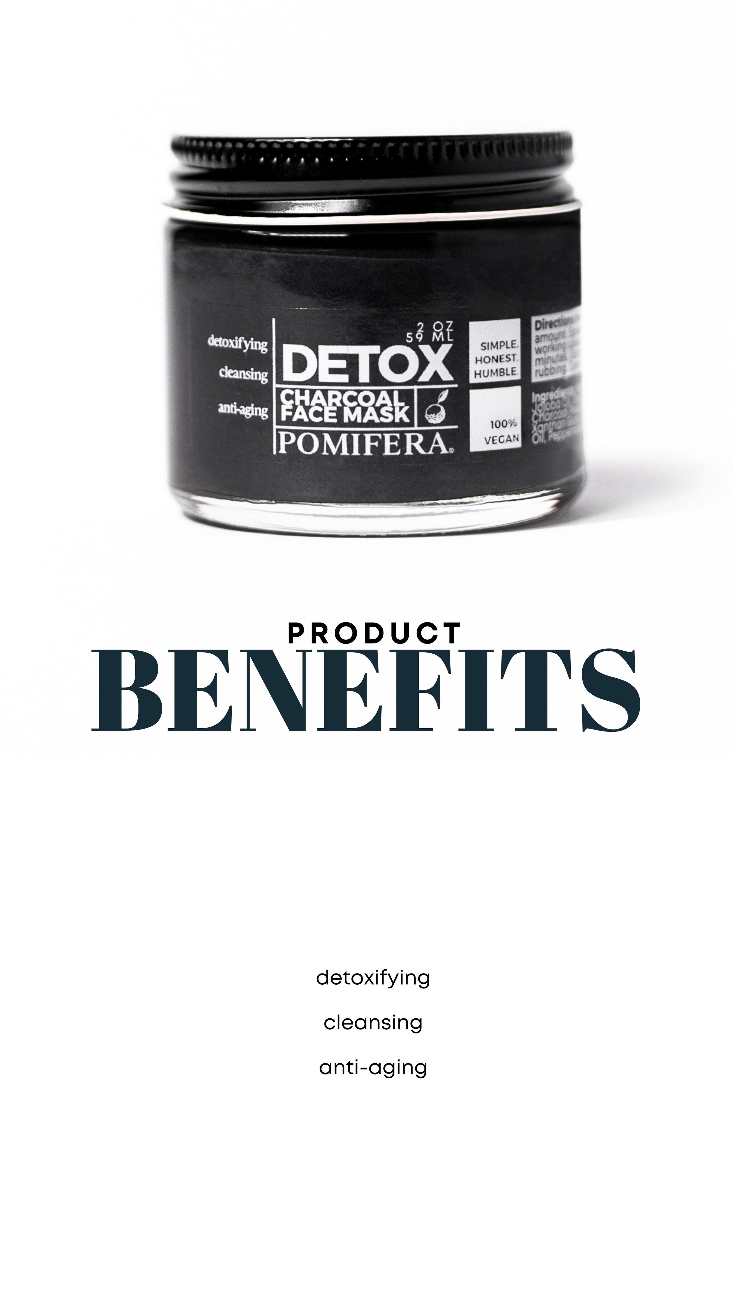 DETOX Charcoal Face Mask — PomPortal