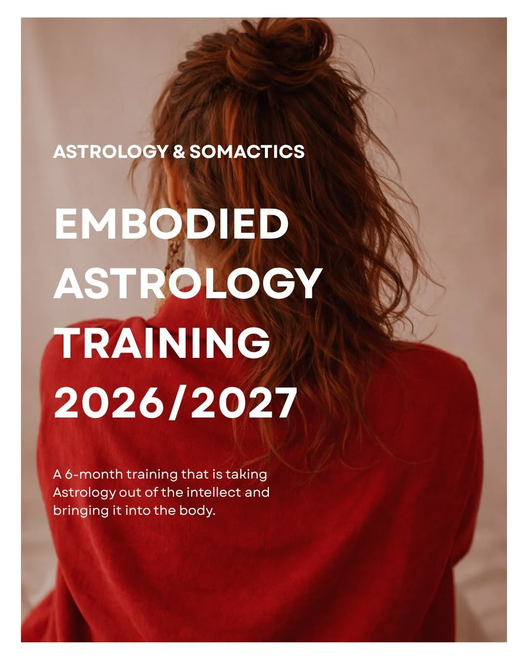 I&rsquo;m so happy and excited to share the dates for the next EMBODIED ASTROLOGY TRAINING &mdash; a 6-month journey with 12 modules. 

It&rsquo;s an in-depth exploration of the zodiac, archetypes, planets and houses, and a very unique way of underst