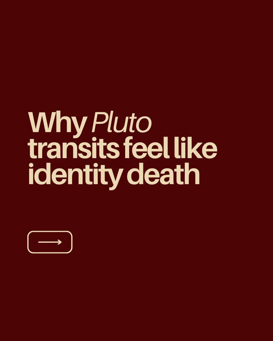 Pluto was discovered in 1930 &mdash; a symbolic time of collective shadow, power dynamics, and deep transformation.

In Astrology, Pluto is rather &bdquo;difficult&ldquo; because it touches the deepest layers of the soul.

Jeff Green taught that Plut
