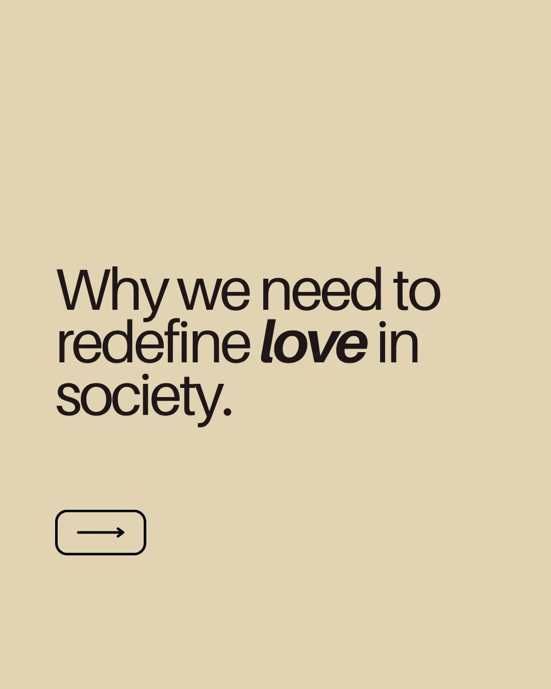 Some thoughts on #love. ❤️