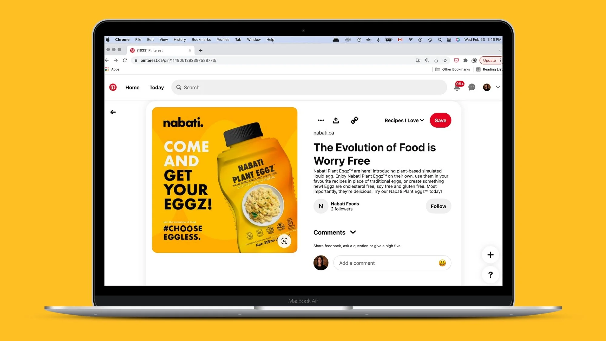  Pinterest Image Ad 