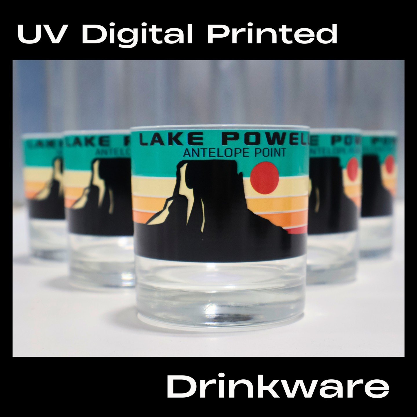 Quench your thirst for unique souvenirs with our UV digital printed drinkware featuring stunning Lake Powell artwork! At Lone Rock Clothing, we're not just about fashion - we're about capturing memories. Our customizable designs can transport you to 