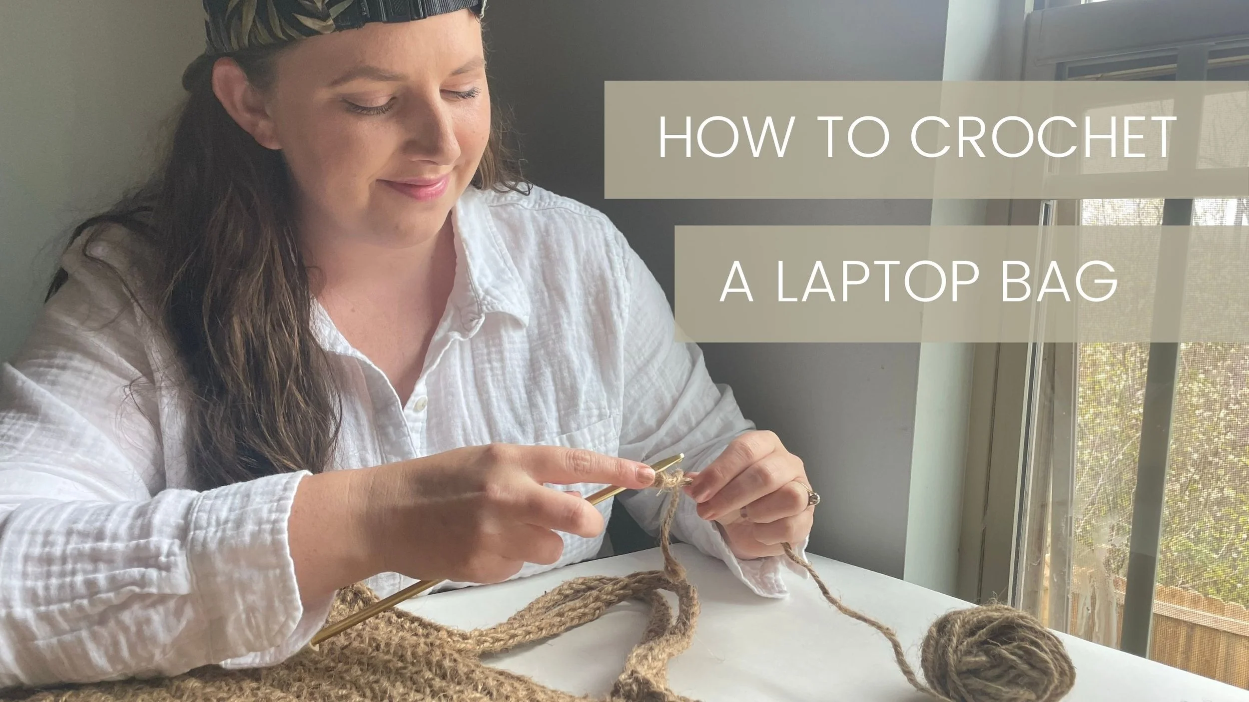 How to Crochet a Laptop Bag — bags by bento