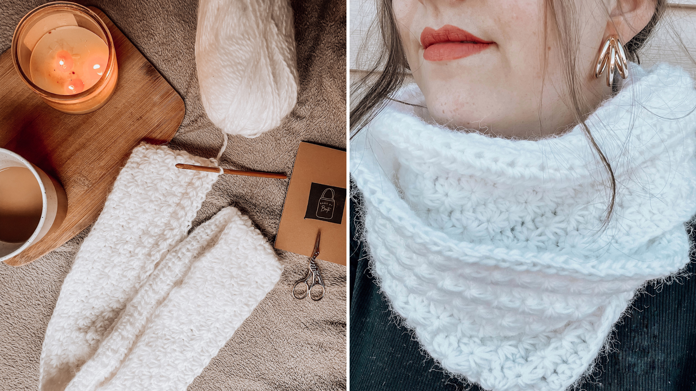 How to Crochet a Star Stitch Scarf An Adorable Free Crochet Pattern ...