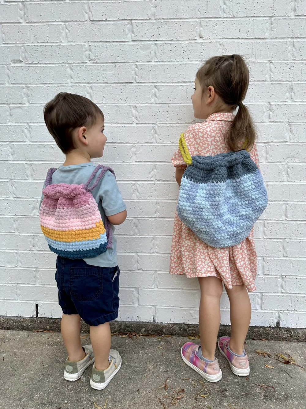 Kid’s Drawstring Backpack Tutorial — bags by bento