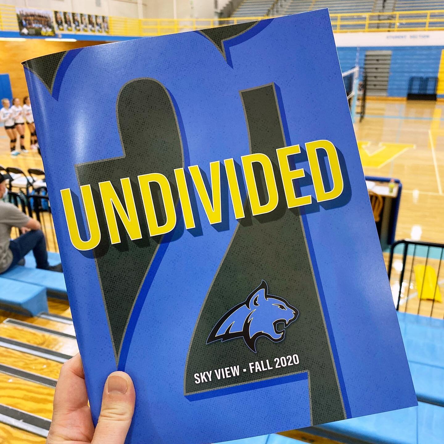 So fun to see design projects I&rsquo;ve worked on printed and in their element! 🙌 Go Sky View!!

#graphicdesign #highschoolsportsbook #printdesign #designerlife #undivided #skyviewhighschool #cachevalleyut #cachevalleyhighschool #highschoolsports #