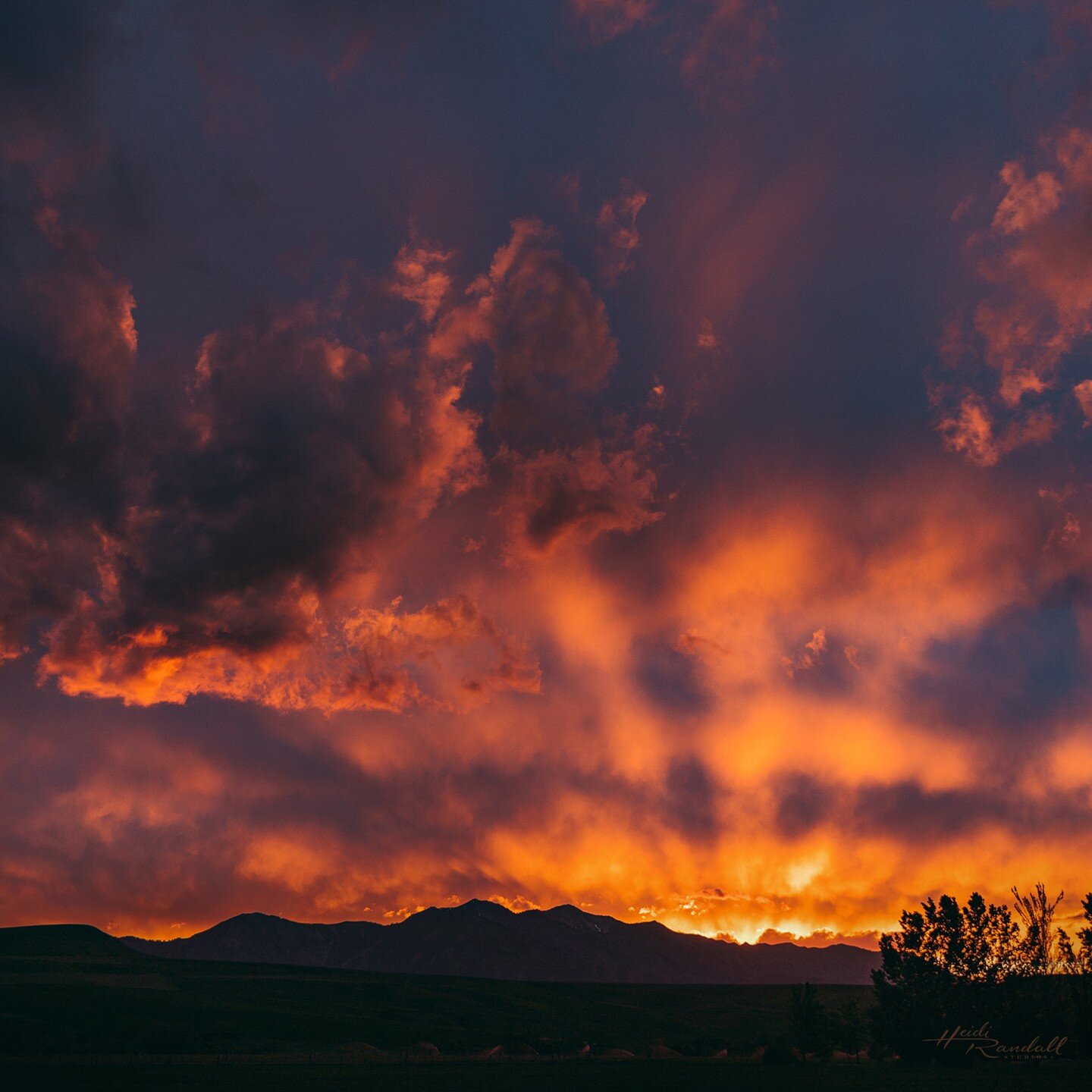 The sunset last night was 🔥

#sunset #firesunset #sunsetsky #cachevalleysunset #cachevalley #northernutah #utahsunset #utahsky #utahclouds #utahweather #wellsvillemountains #hrandallstudios