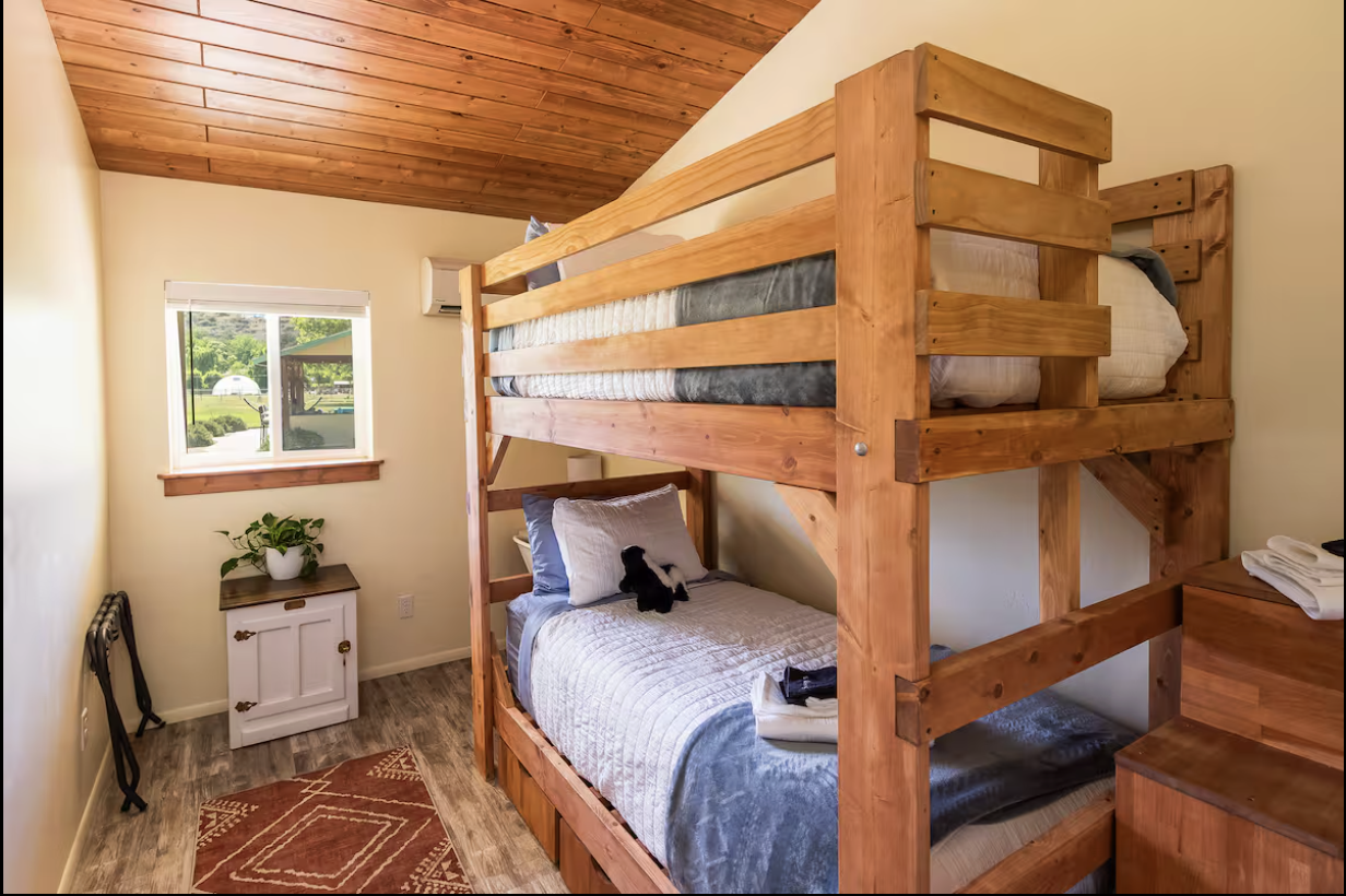 Rooted & Radiant | Orchard House: Double Occupancy Twin Bunk Beds Shared Room + Shared Bath