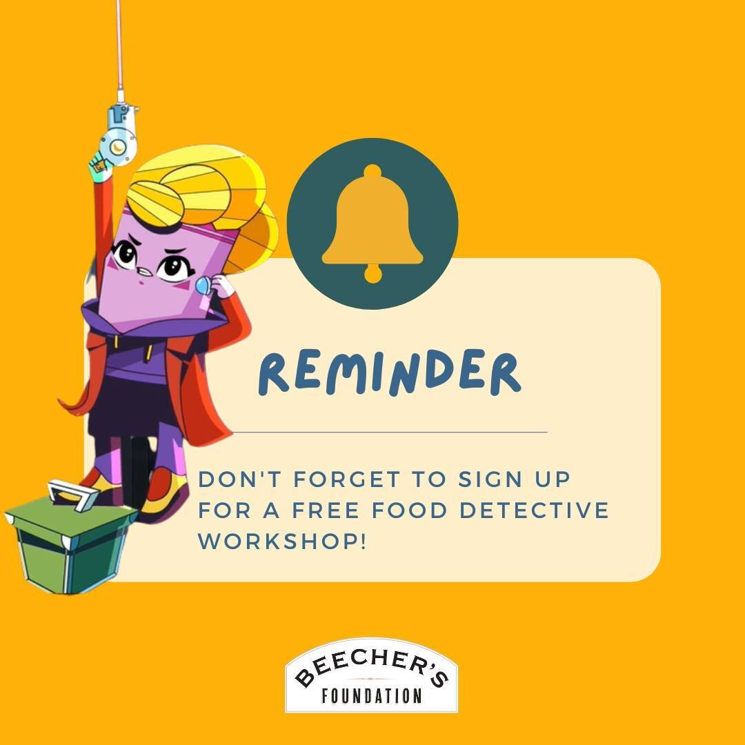 February is almost over! Don't forget to sign up for a free food detective workshop or refer one of your 4th grade friends to request a workshop to benefit from our 2023 referral program. 

Request a workshop via the link in our bio.

#FoodLiteracy #