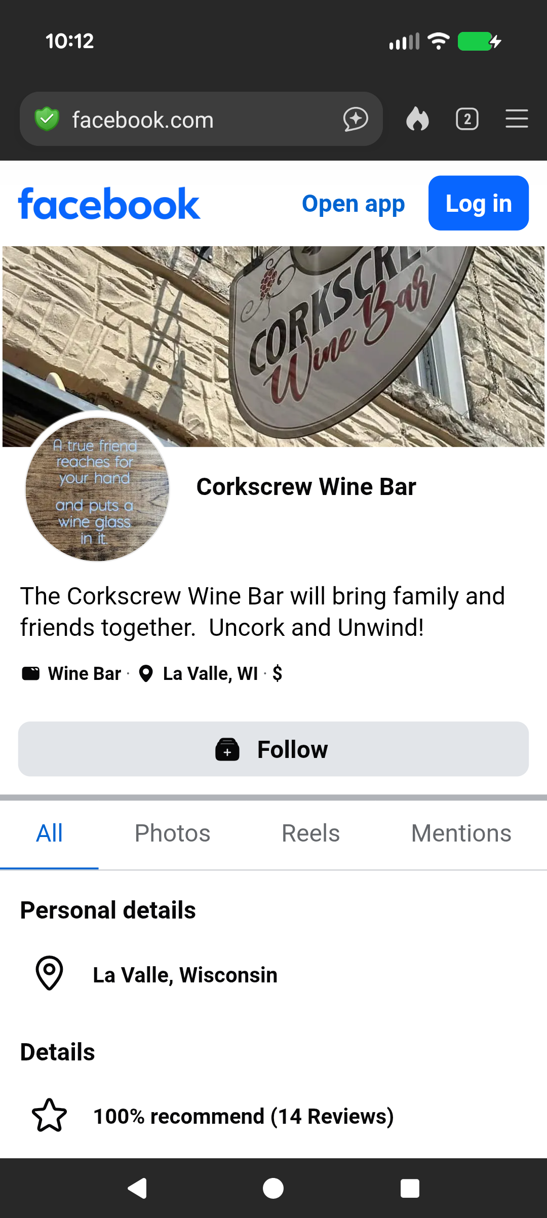 CORKSCREW WINE BAR  