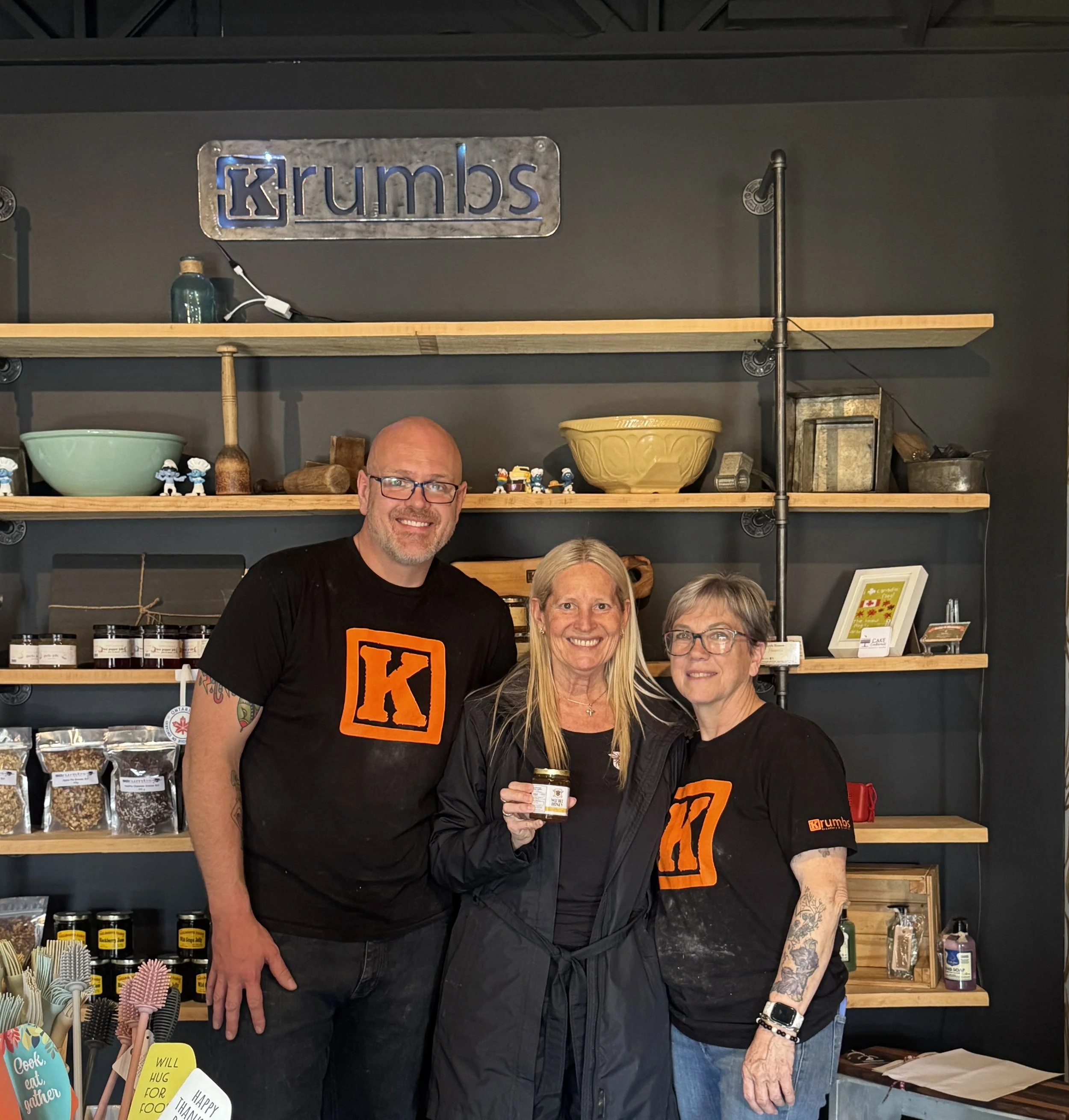 Proud to partner with Krumbs Breadery