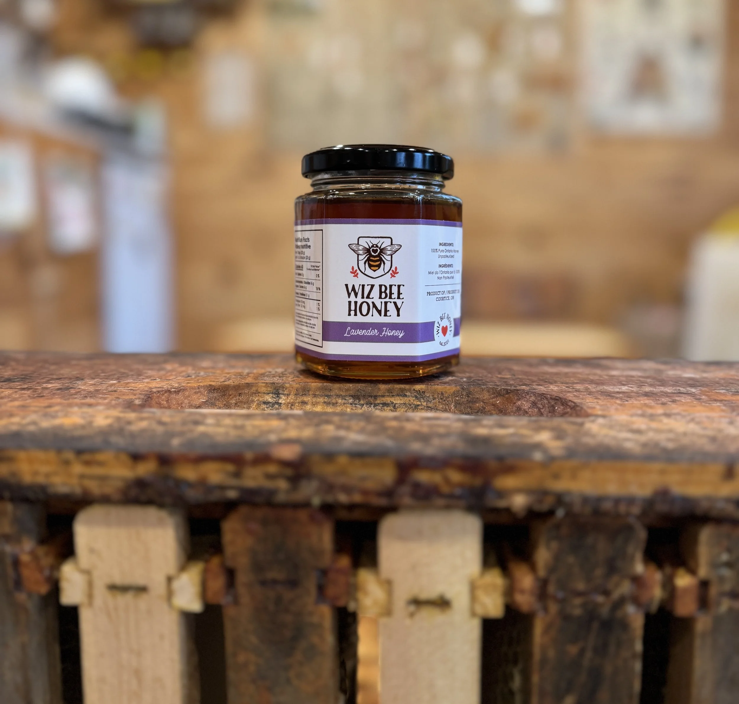 Wiz Bee Honey Lavender Honey - 250g - 2026 Harvest