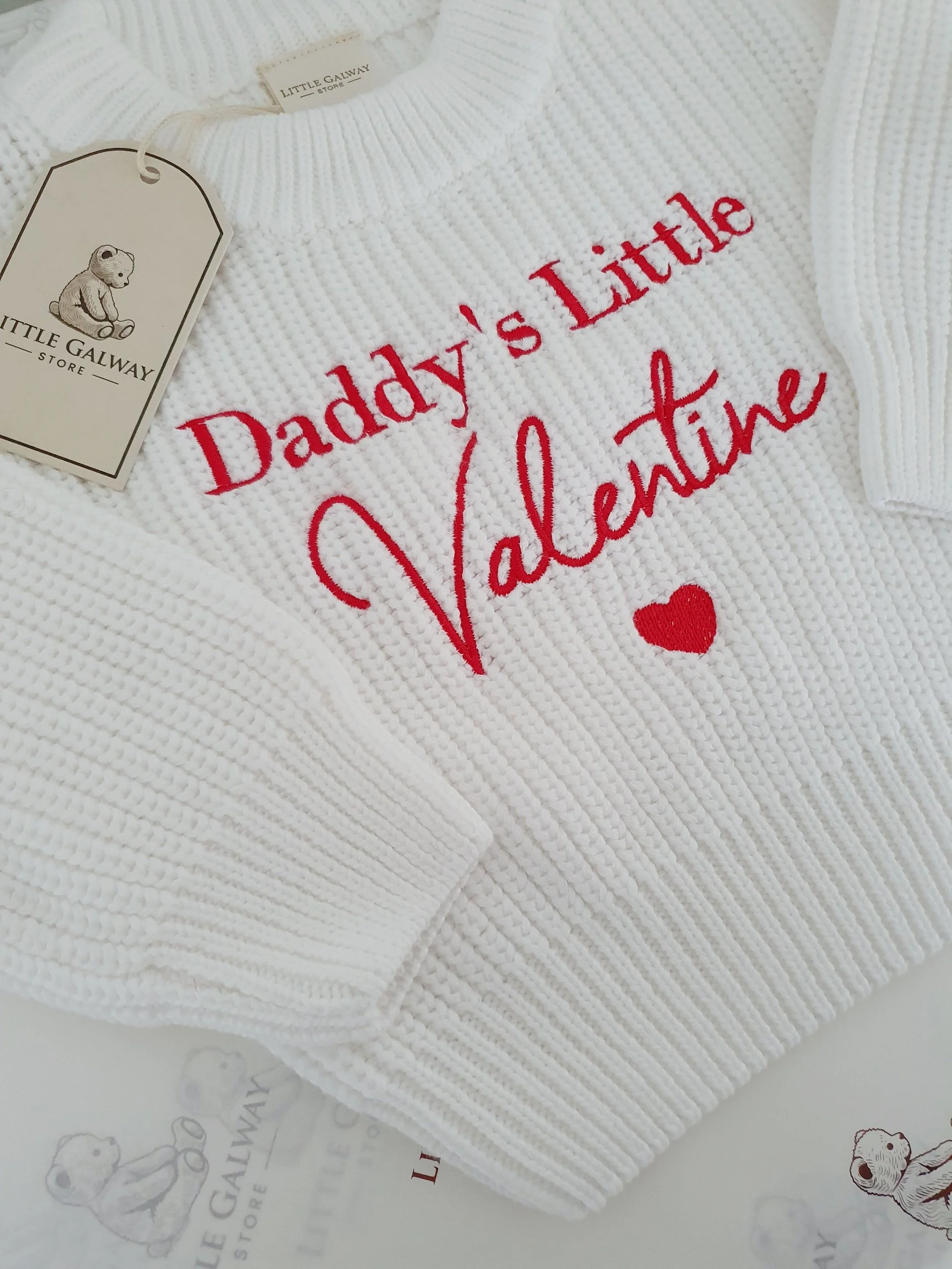 Personalised Valentines Jumper - 2x Shades Available