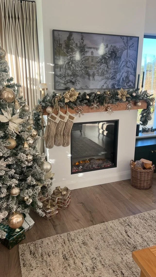 Luxury Knitted Christmas Stockings - Personalised PRE-ORDER DEPOSIT