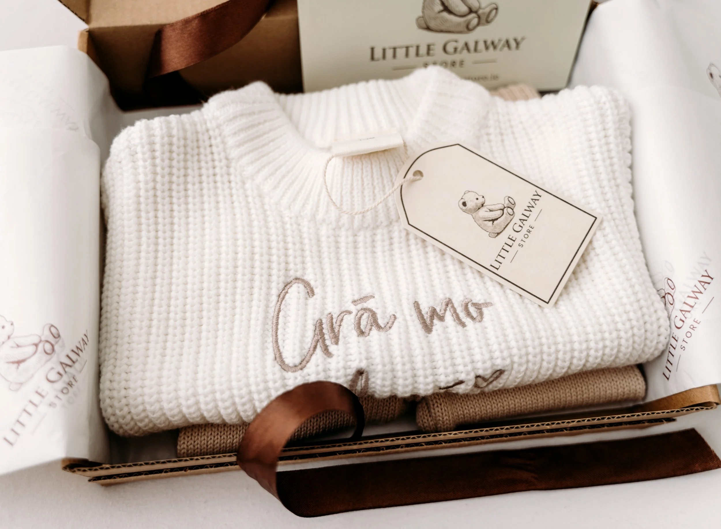 Personalised Knit Jumper, Ireland