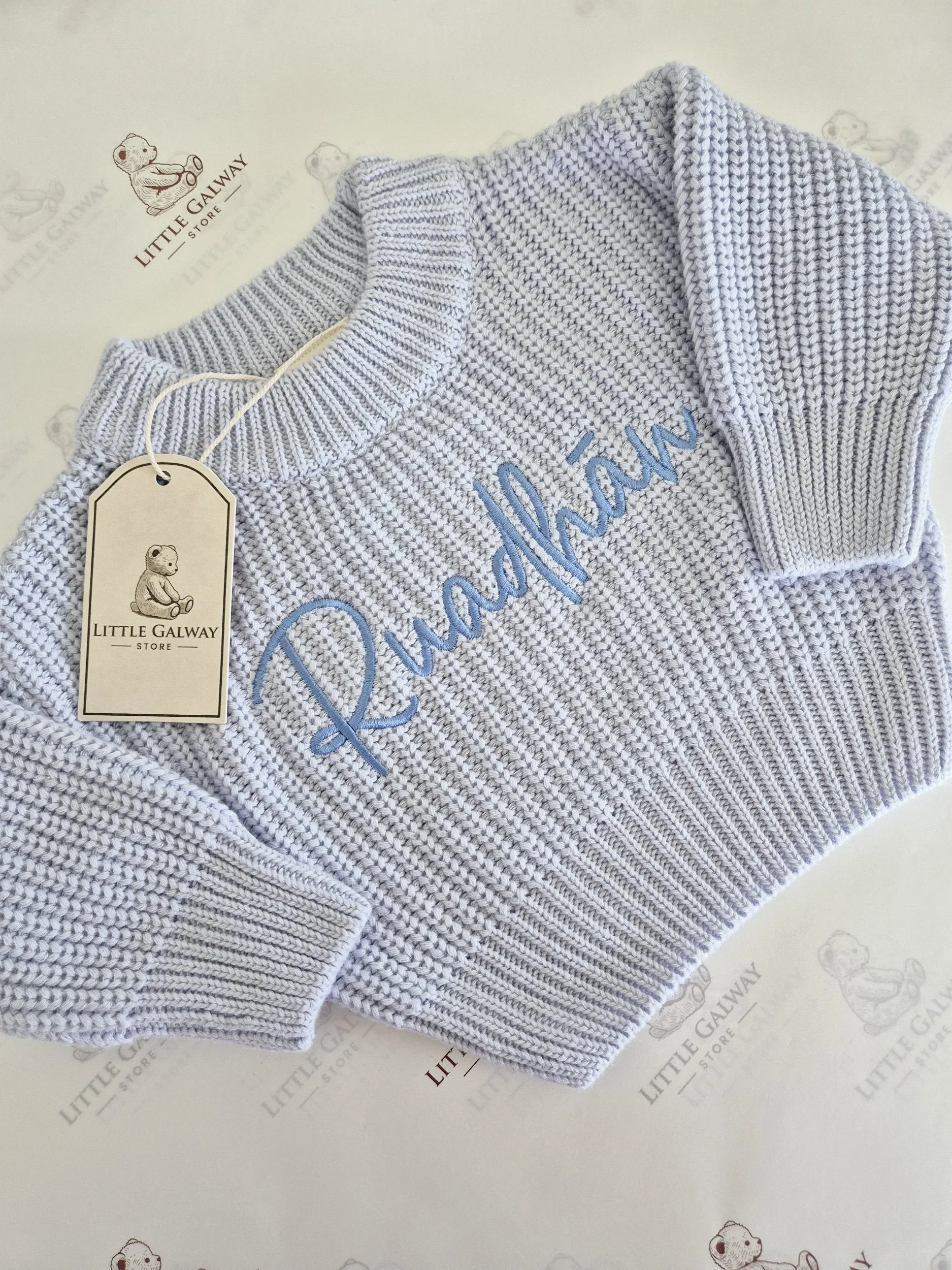 Personalised Knit Jumper, Ireland
