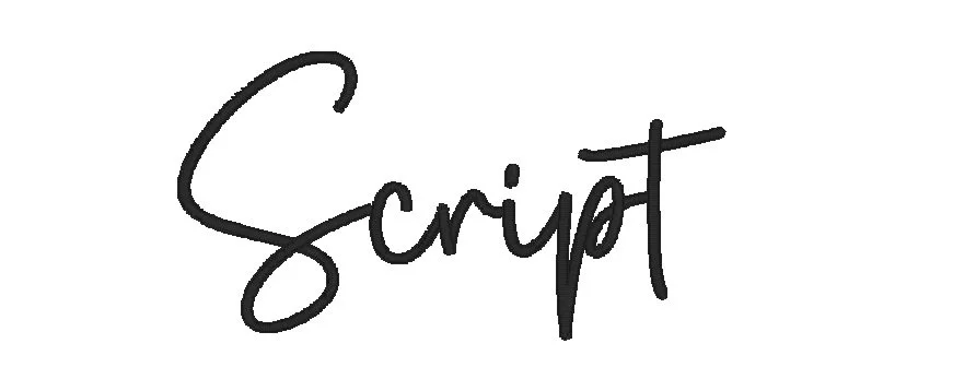 Script Font
