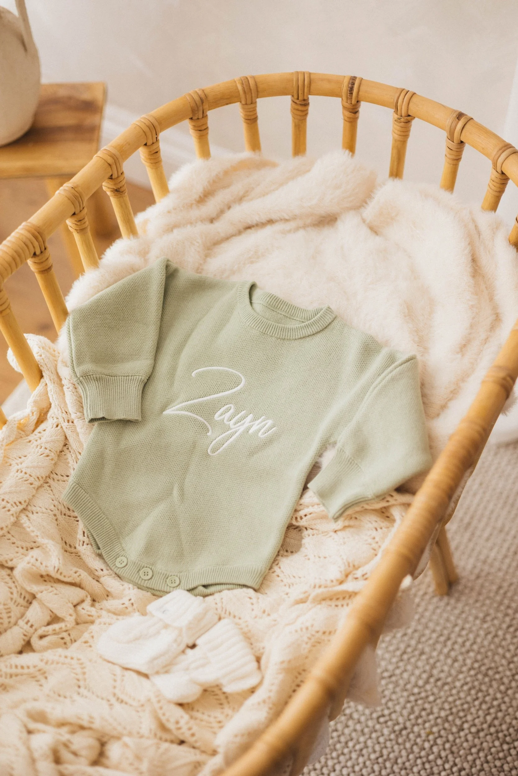 Sage Green Personalised Romper, Galway, Ireland