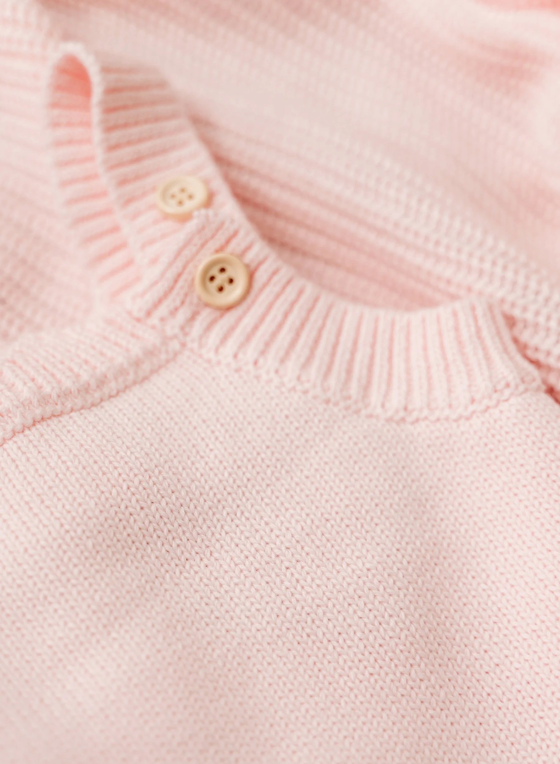 Powder Pink Scalloped Edge Romper