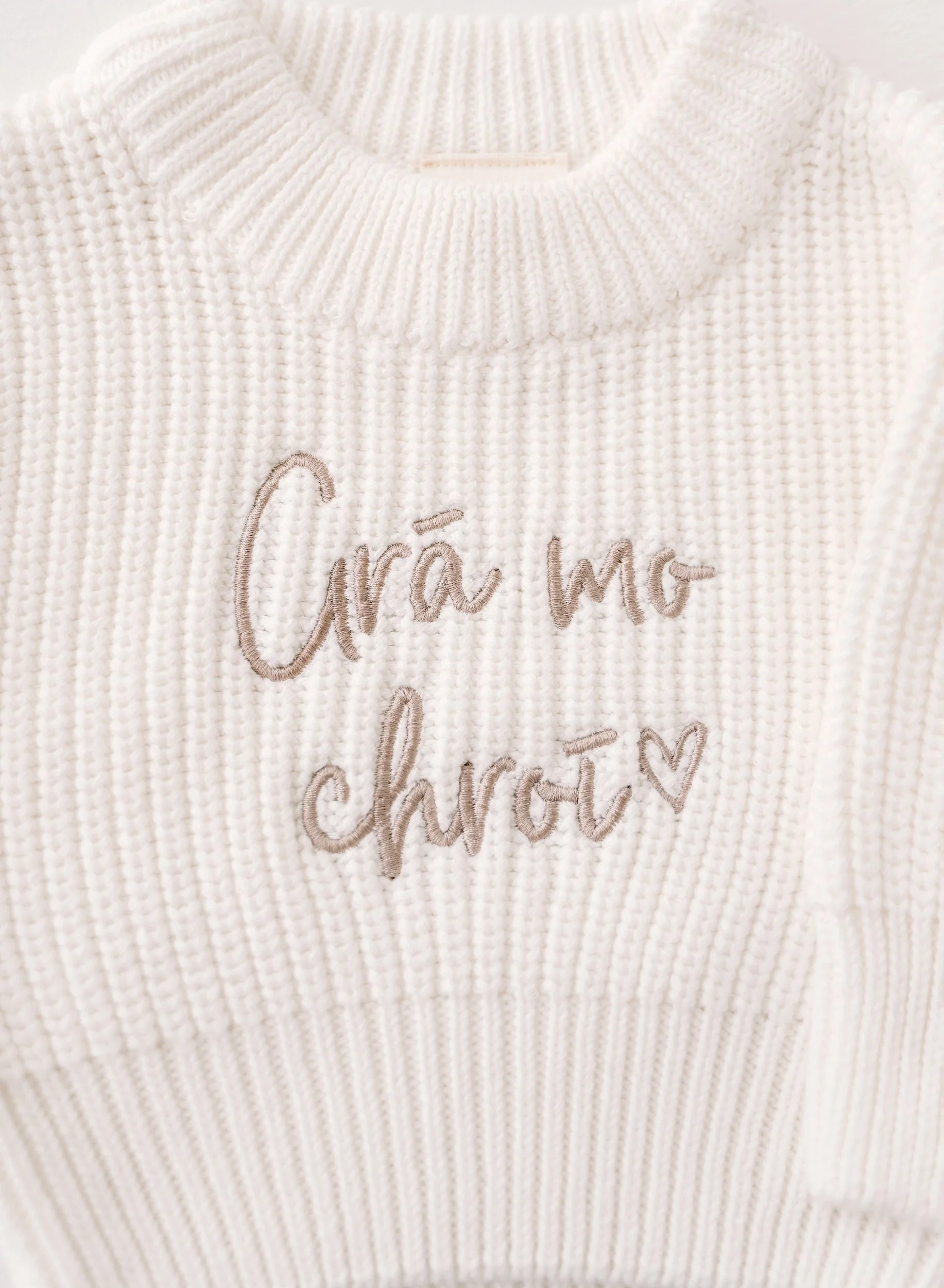 Personalised Knit Jumper, Ireland