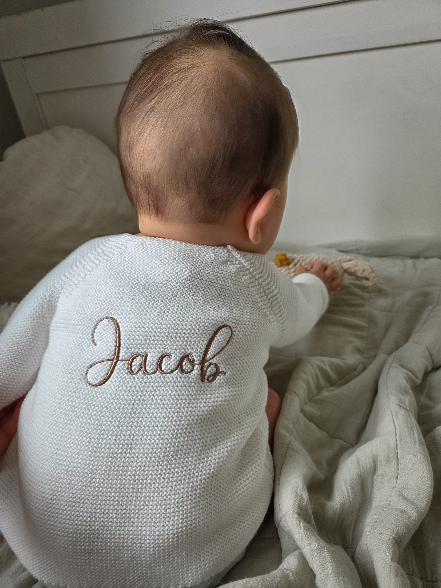 Baby Knit Cardigan - Personalised