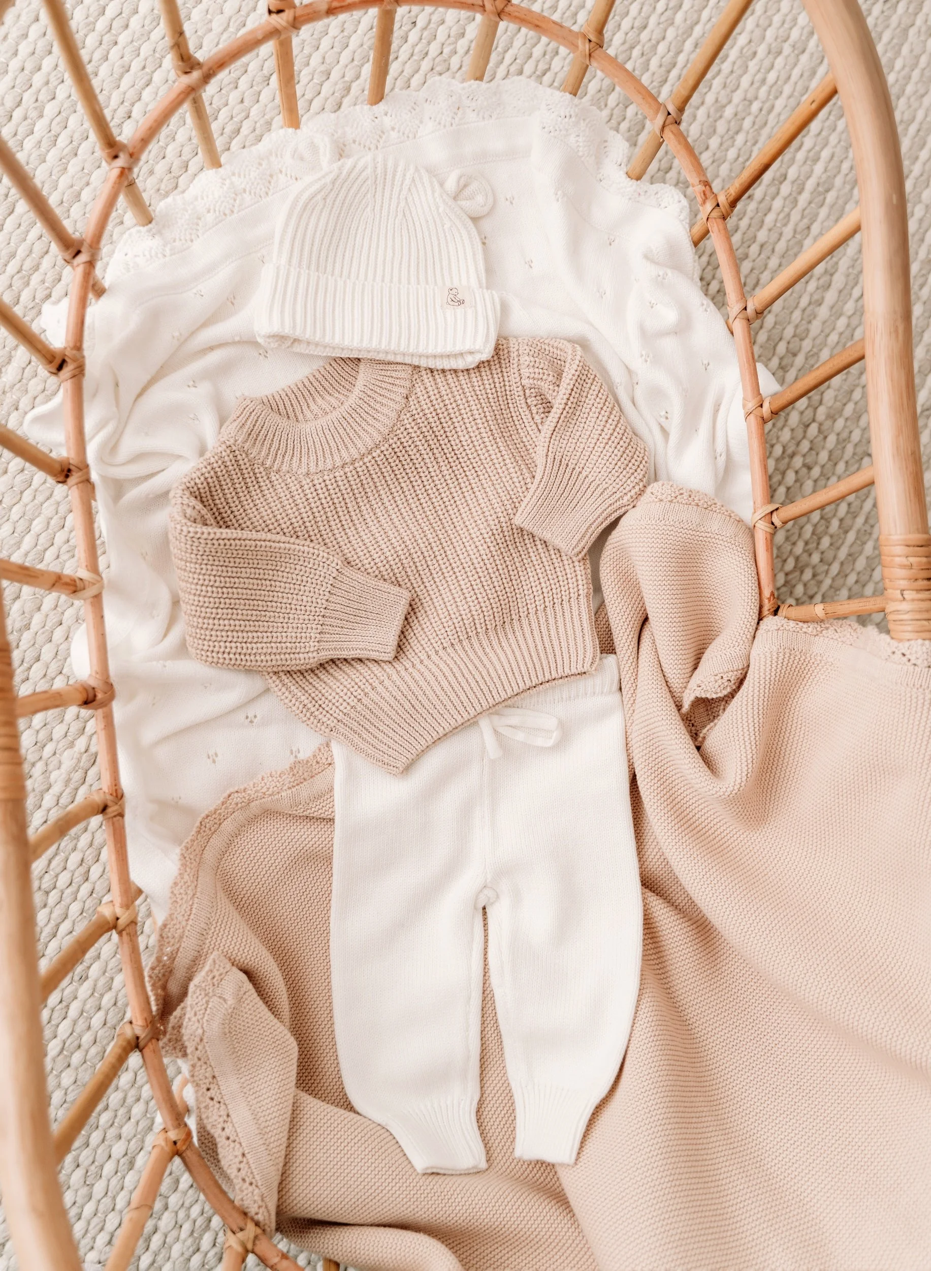 Pearl Cotton Knit Pants