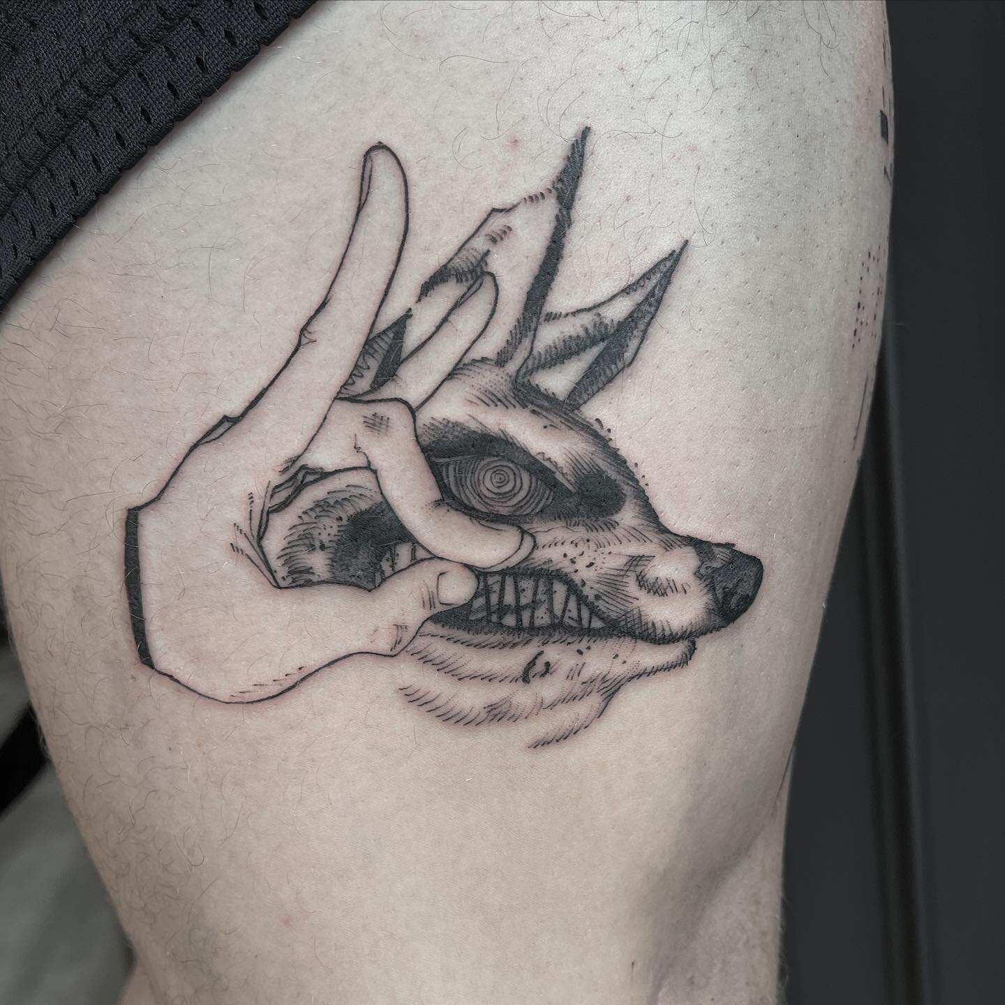 Kon 
👌🦊👌
Always here for manga tattoos
Done at @bullseyetattoostudio